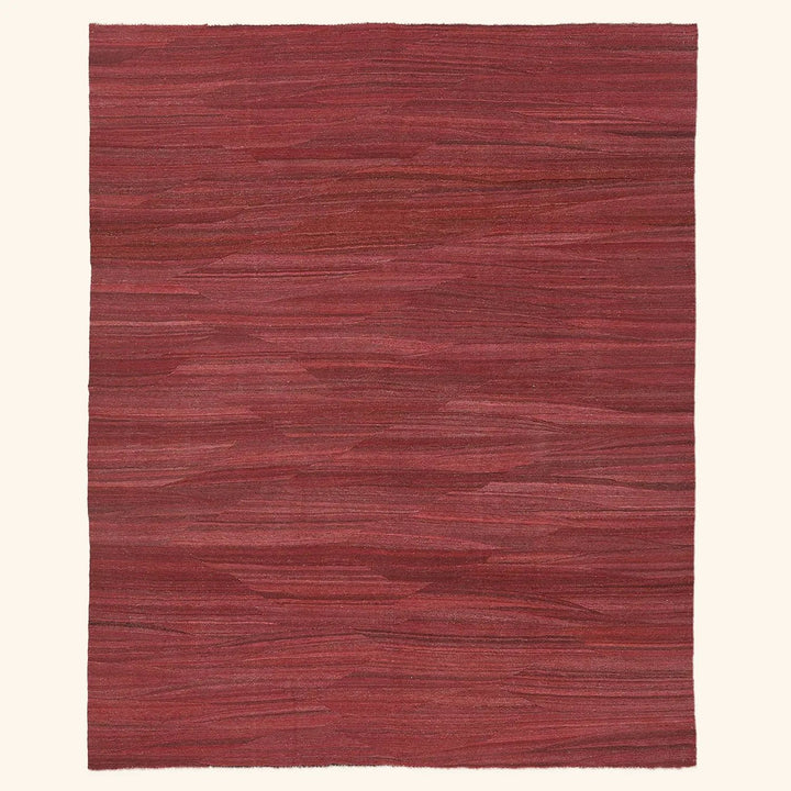 Rich red wood grain pattern texture, no distinct features visible.