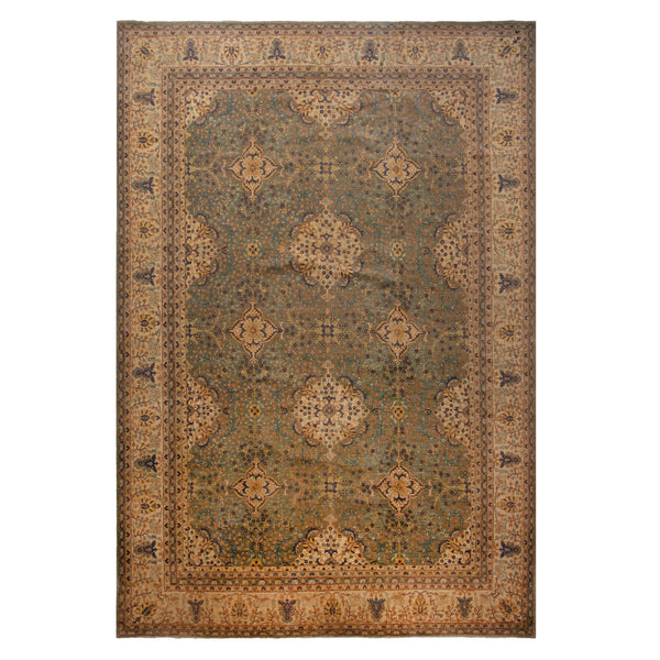 Overdyed Wool Rug - 12'02" x 17'10" Default Title