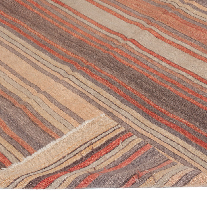 Anatolian Kilim Wool Rug - 04'01" x 13'06" Default Title