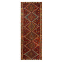 Antique Turkish Kilim Rug- 7'2"x19'8" Default Title