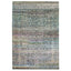 Intricate and vintage-looking area rug with diverse color palette.