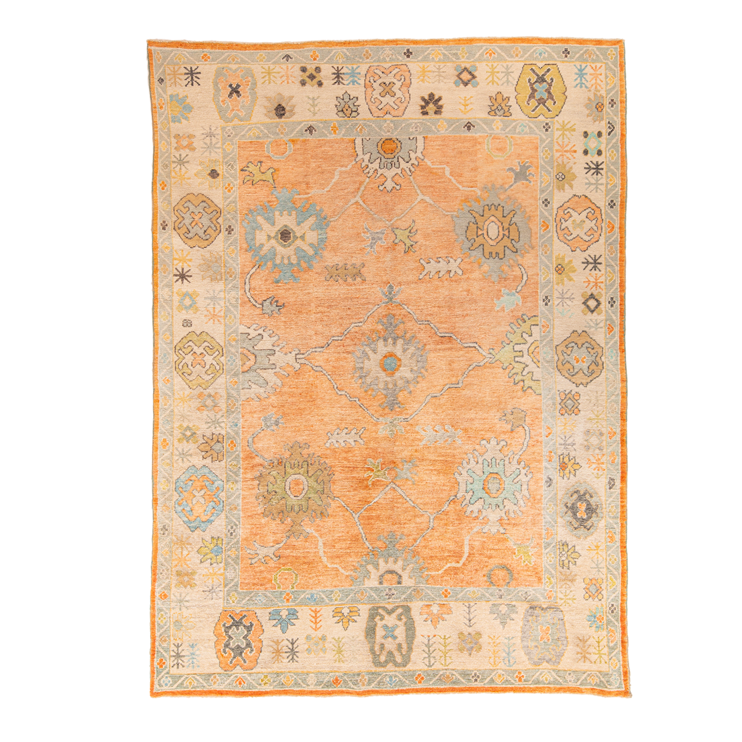 Traditional Wool Rug - 8'10" x 12'2" Default Title