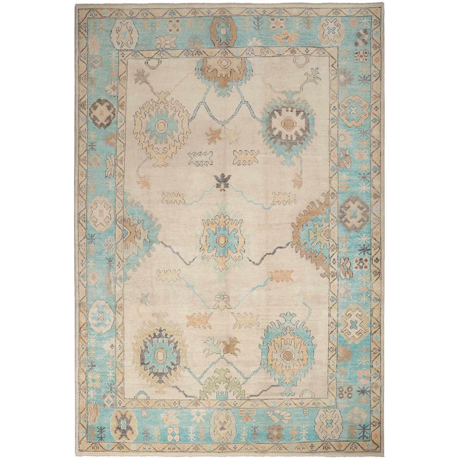 Traditional Wool Rug - 9'9" X 14'4" Default Title