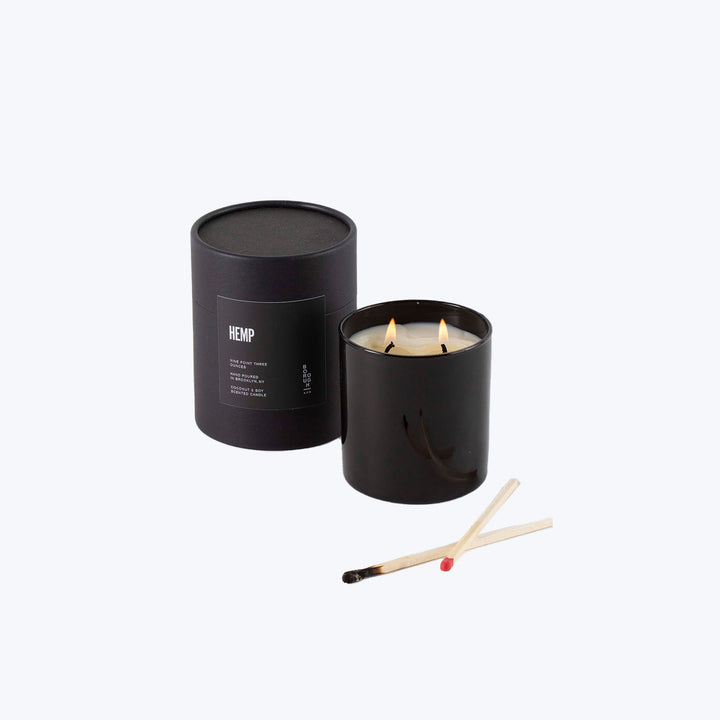 Minimalist Candle-Hemp