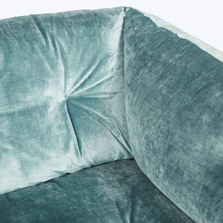 Sab Ny Suite Textured Velvet Apartment Sofa Default Title