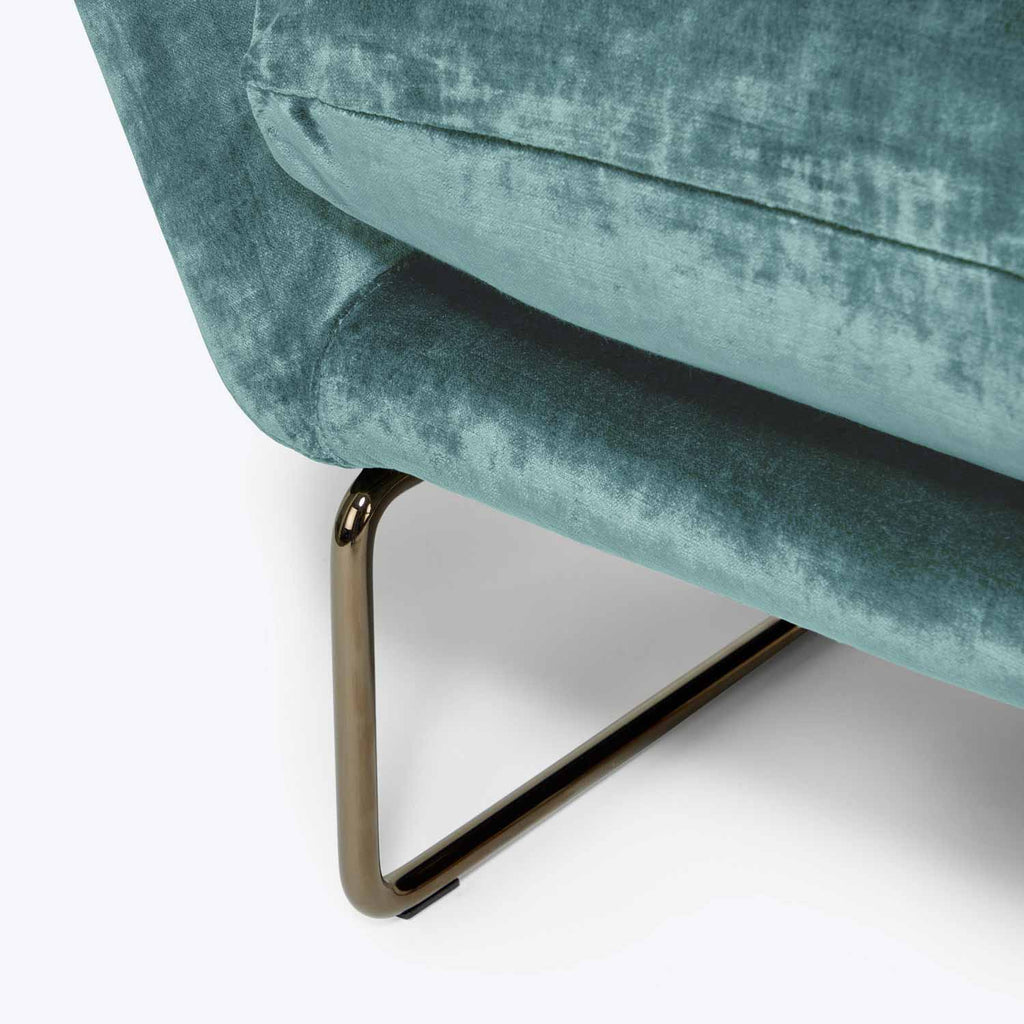 New York Suite Sofa-Lario 1401 Moss-Luxe Velvet