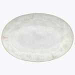 18" Oval Platter-Sand Beige