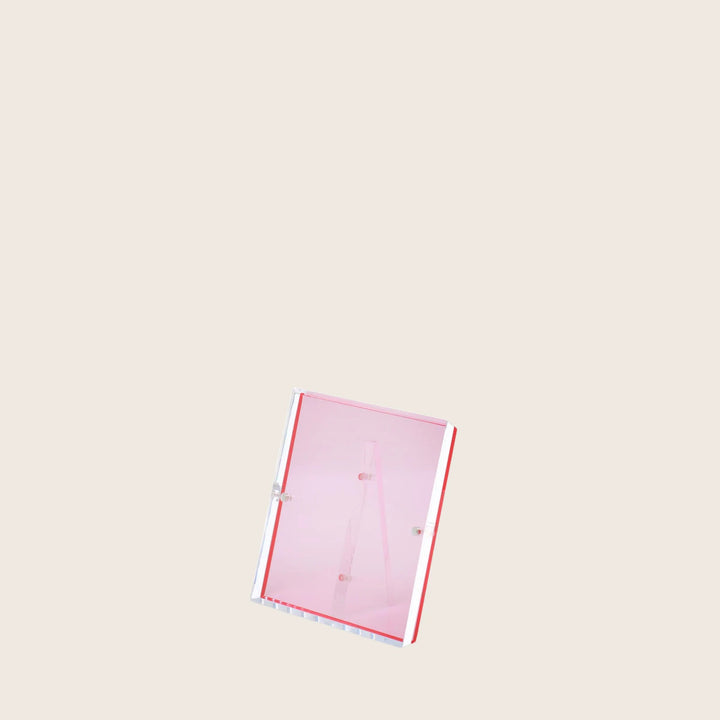 Minimalist acrylic panel with hinges showcases sleek, translucent design.