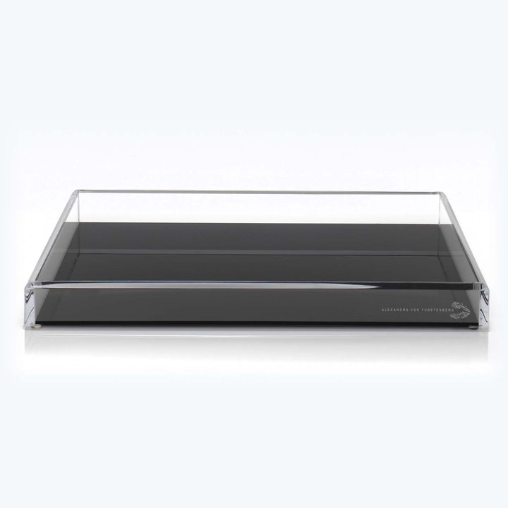 Sleek, minimalist clear display case perfect for showcasing high-end collectibles.