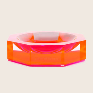 Neon Pink Nut Bowl-Pink-Large