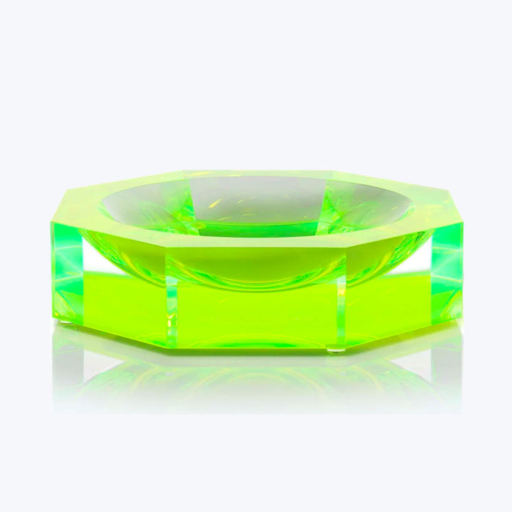 Neon Green Nut Bowl-Neon Green-Large