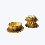 Lidded Acorn Bowl - Rust Default Title