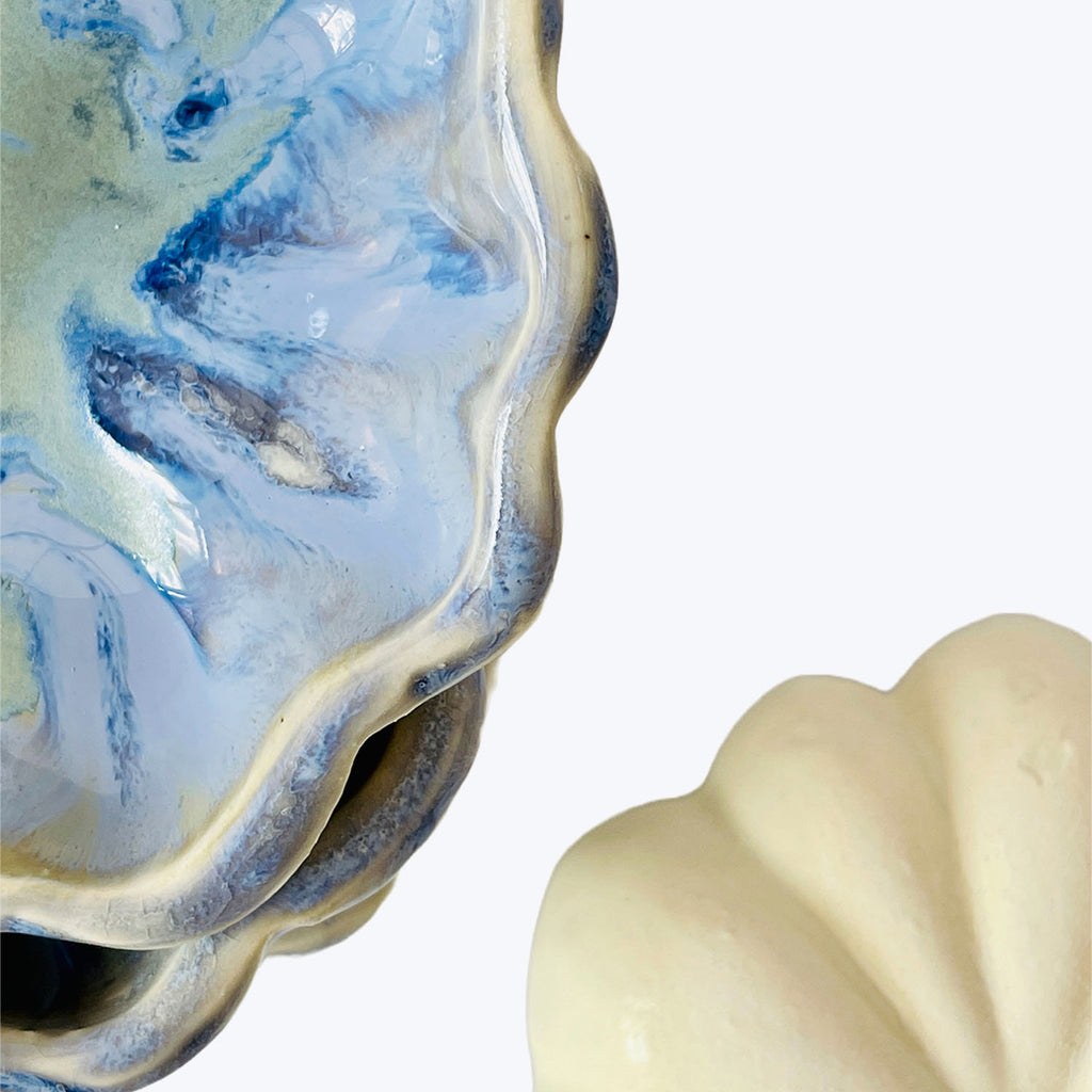 Acorn Ceramic Dish - Blue Nebula Default Title