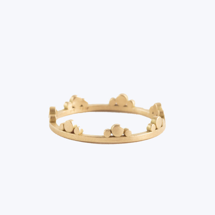 18k Gold Side Trios Ring-4