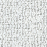 Close-up of a monochromatic textured fabric with interwoven pattern.