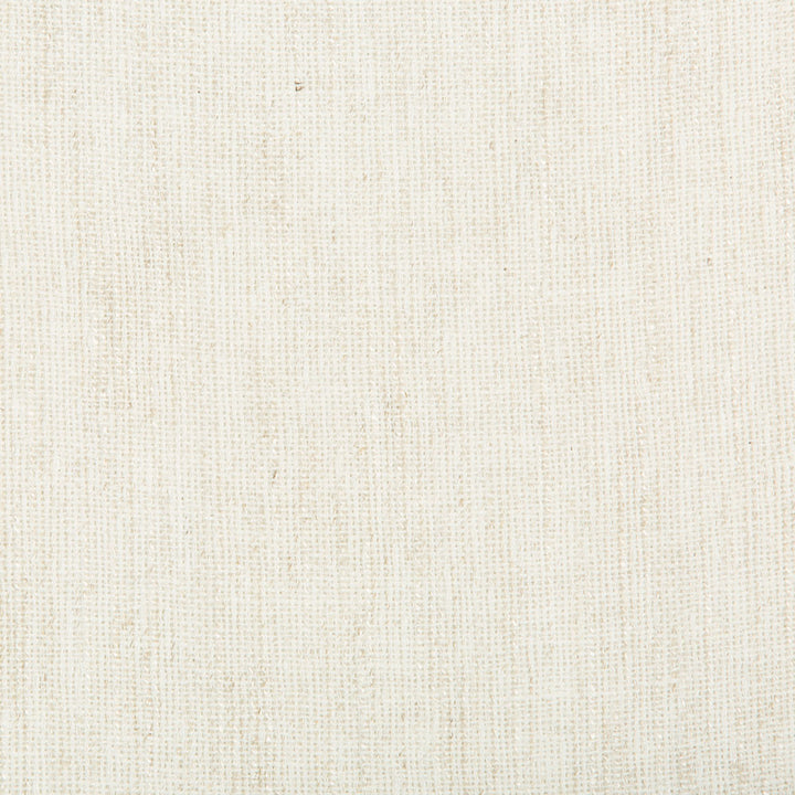 Close-up of a light beige fabric with a coarse texture.