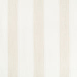 Minimalist white textile with semi-transparent vertical stripe pattern design