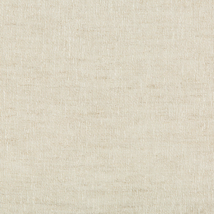 Close-up of a beige fabric with a uniform woven pattern.