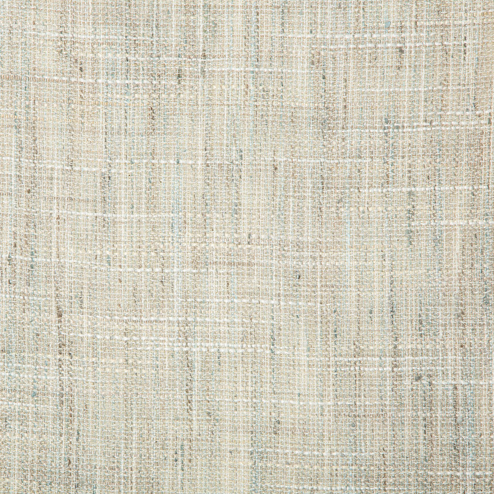 Close-up of beige, textured fabric with regular weave pattern.