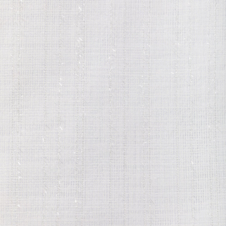 Subtly textured fabric with a weave-like pattern in light grey.