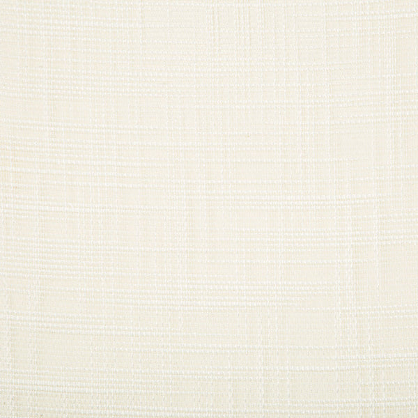 Close-up of neutral, checkered fabric with textured three-dimensional appearance.