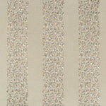 Decorative textile with intricate metallic design for home decoration applications.