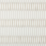 Repetitive, ribbed pattern creating a three-dimensional textured appearance.