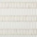 Repetitive, ribbed pattern creating a three-dimensional textured appearance.