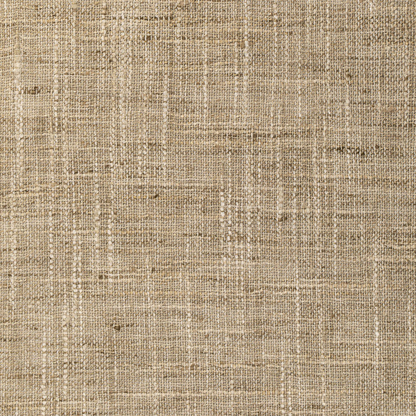 Close-up of natural, earthy burlap fabric with rustic texture.