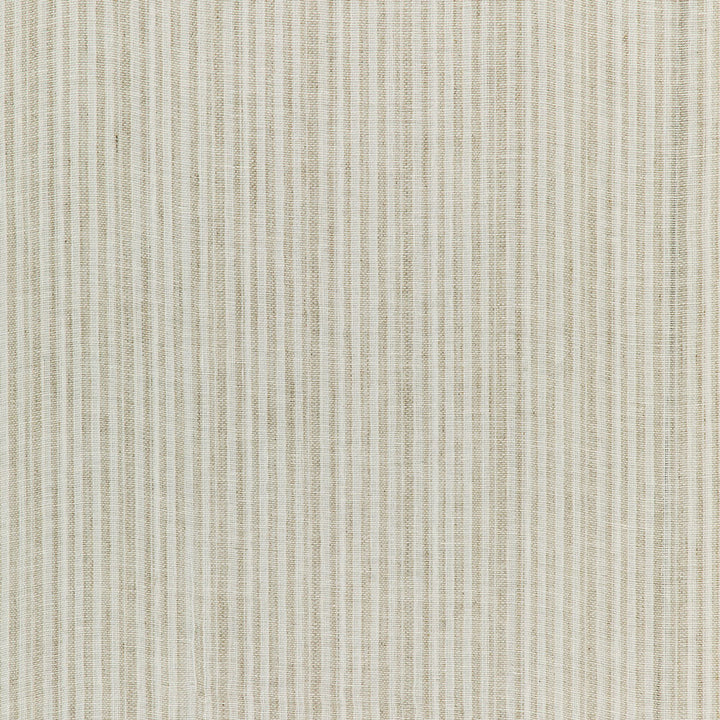 Close-up of a fine, machine-woven fabric with vertical striped pattern.