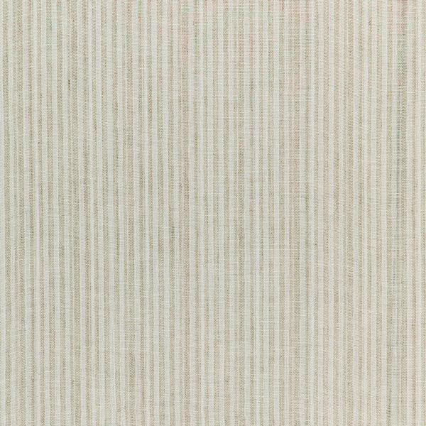 Close-up of a fine, machine-woven fabric with vertical striped pattern.