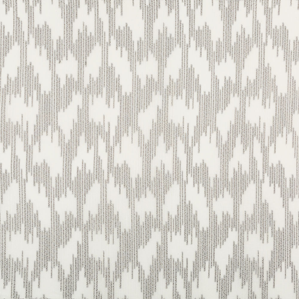 Abstract, geometric pattern of gray dashes on a light background.