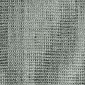 Close-up of neutral grey fabric with tight, uniform square weave.