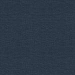 Close-up of dark blue denim fabric with twill weave pattern.