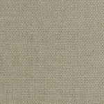 Close-up view of a durable, beige fabric with tight weave.