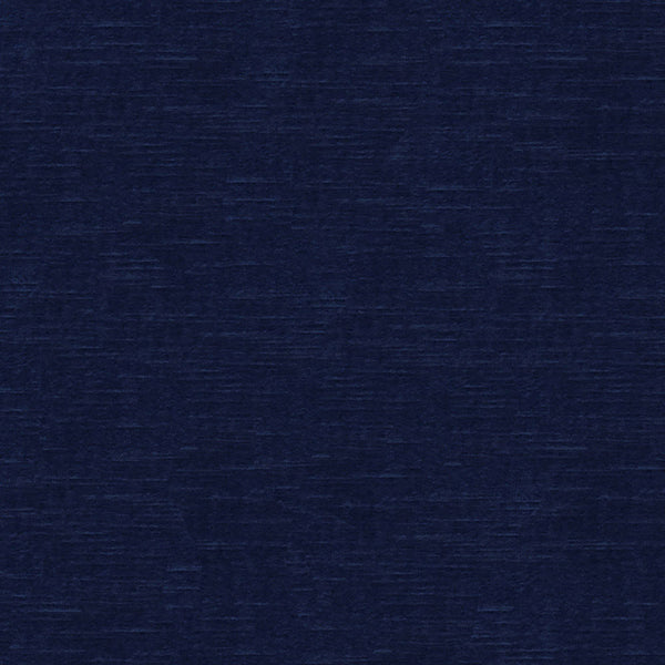 Close-up view of navy blue woven fabric texture, resembling denim.