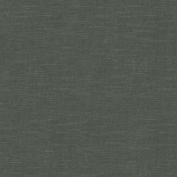 Close-up of dark green textured fabric with brushed appearance.