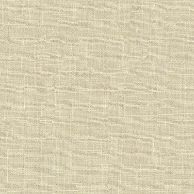 Close-up of a beige woven fabric with uniform crosshatch pattern.