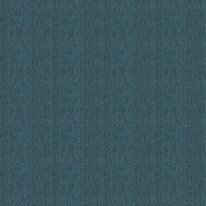 Close-up of a deep teal knitted fabric with diagonal ribbing.