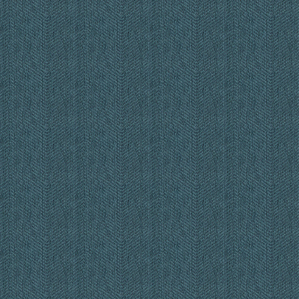 Close-up of a deep teal knitted fabric with diagonal ribbing.