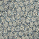 Fabric or wallpaper with a naturalistic agate slice print design.