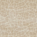 Organic-inspired fabric with irregular polygon pattern, perfect for home decor.