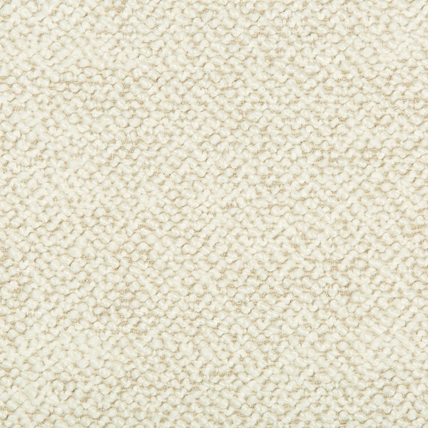 Close-up of a cream loop pile fabric with uniform texture.