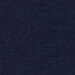 Close-up of deep blue textured fabric resembling denim material.