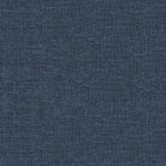 Close-up of denim fabric showcasing detailed weave and characteristic blue color.