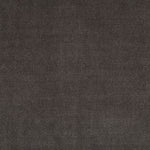 Close-up of dark charcoal gray fabric with fine-grained texture.