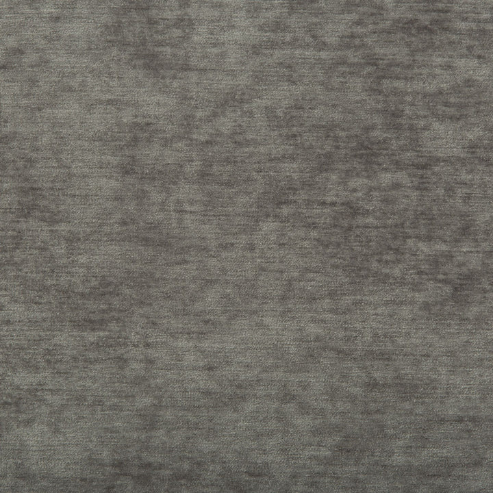Close-up of a heathered fabric with non-uniform gray shades.