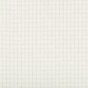 Close-up of light-colored fabric with grid pattern, versatile for textiles.