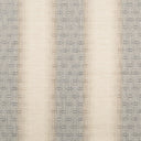 Symmetrical fabric with gray geometric borders on a beige background.