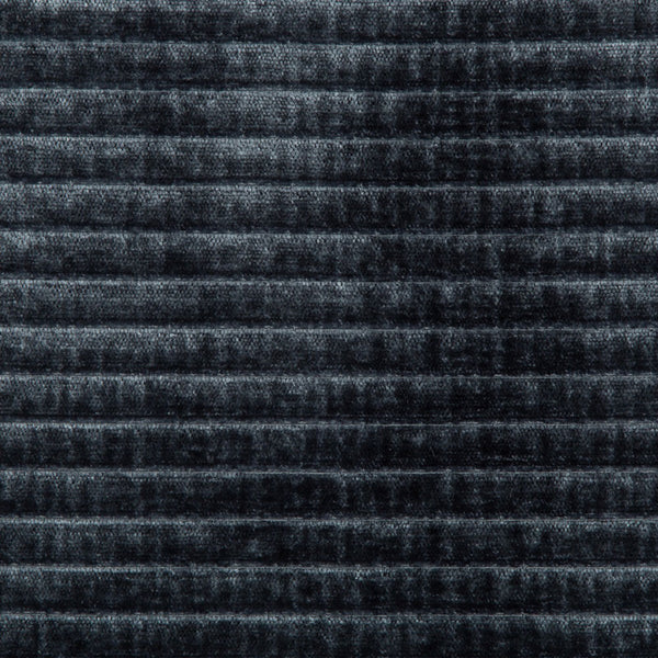 Close-up of a gradient striped fabric, soft to the touch.